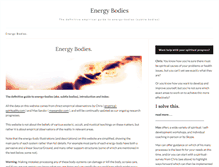 Tablet Screenshot of energy-bodies.org